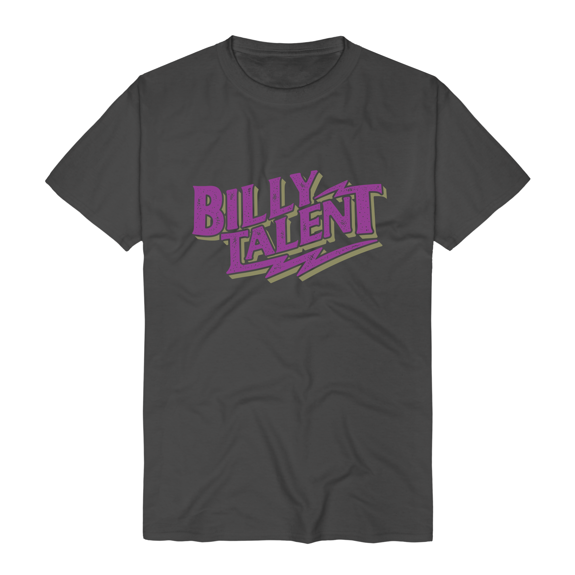 Billy Talent Lightning Logo T-Shirt (charcoal) T-Shirt 350969